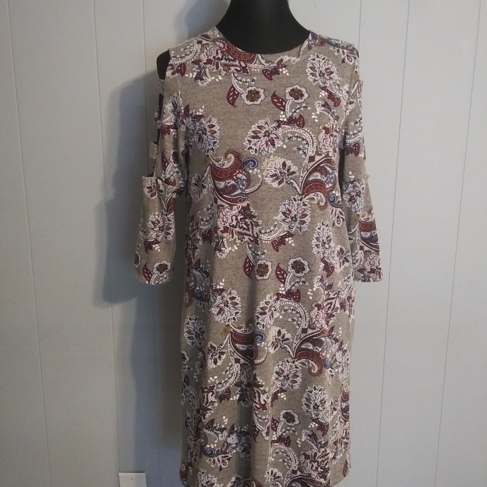 APT.9 TAUPE/MULTI-COLOR-FLORAL